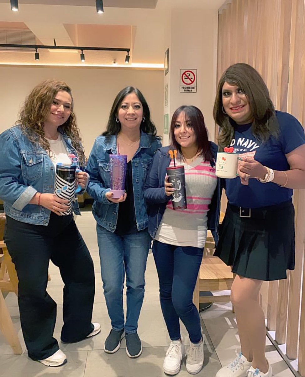 godblesstoto's tweet image. Believe it or not, one of the women in this photo is trans. Do you know which one? No. Because it’s literally impossible to tell.