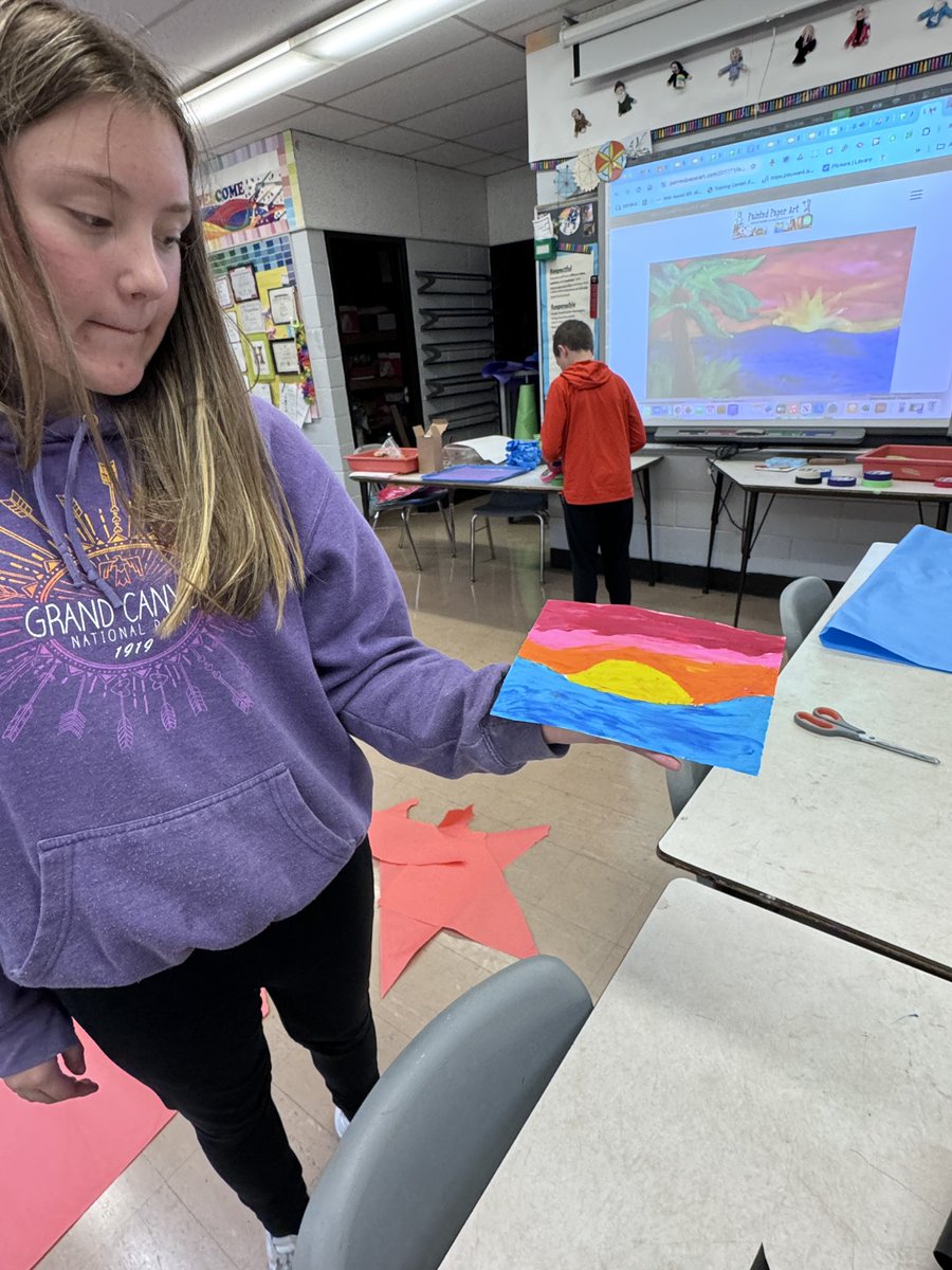 Messy fun in Art Club! 
<a href="/D61EJH/">Eisenhower JHS</a>