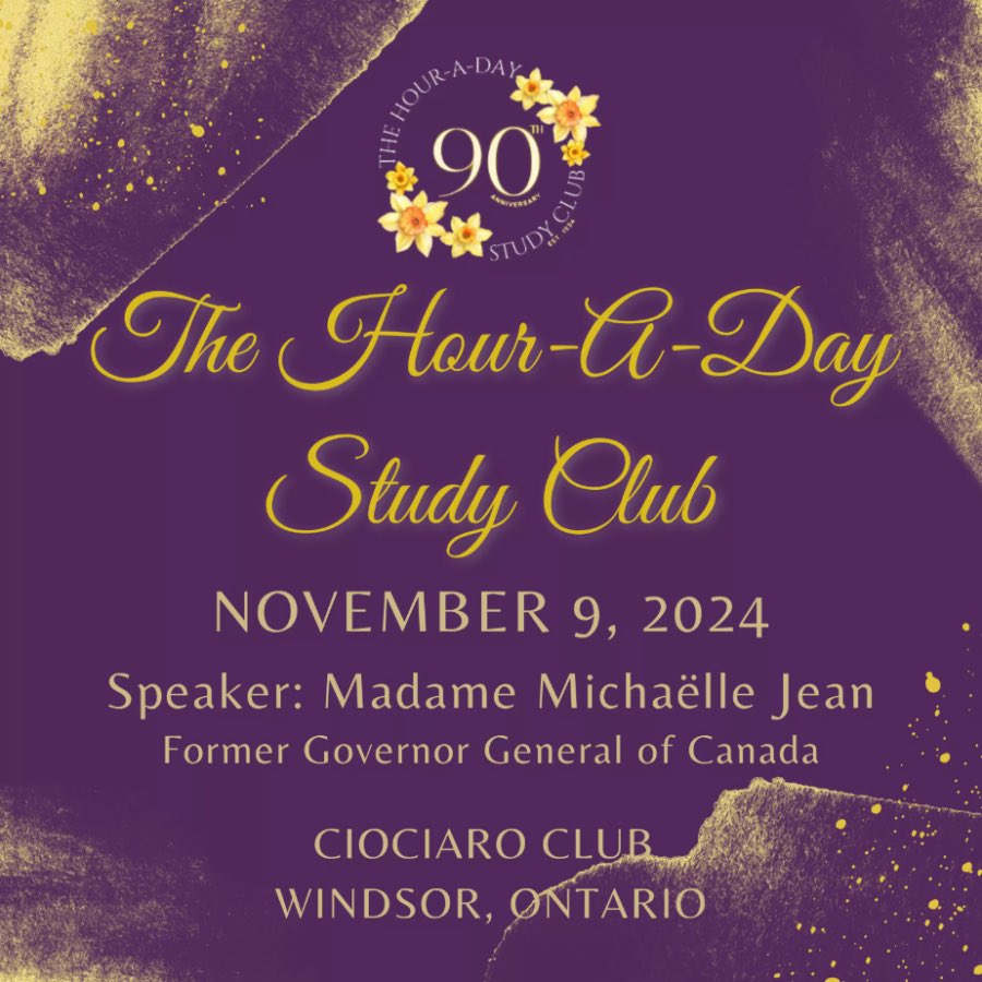 ICYMI: President Marium Tolson-Murtty was on the City Building Segment to discuss the Hour a Day Study Club event’s 90th anniversary celebration. 

C4C is a proud sponsor and we send our heartfelt congratulations to them on this incredible achievement!

windsorlawcities.ca/am800-citybuil…