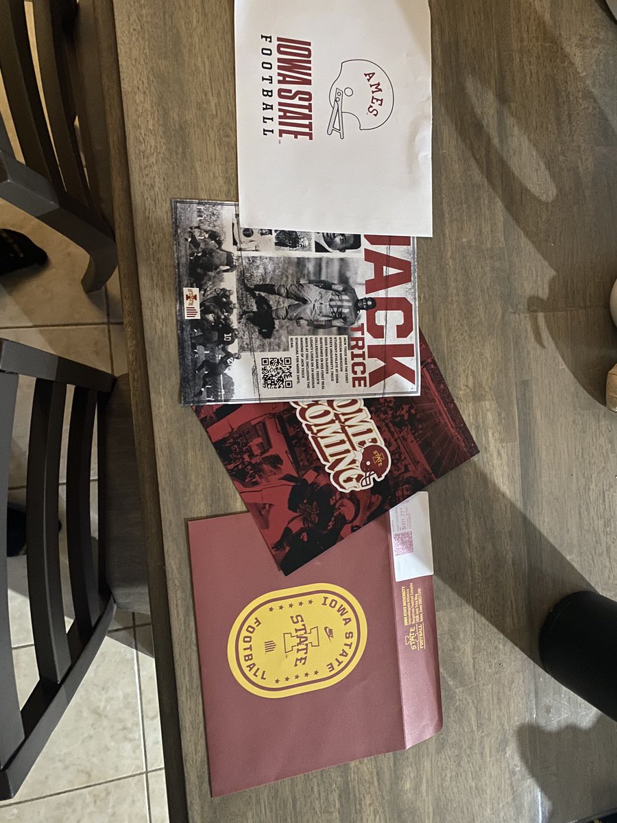Thanks for all the mail <a href="/CycloneFB/">Iowa State Football</a>