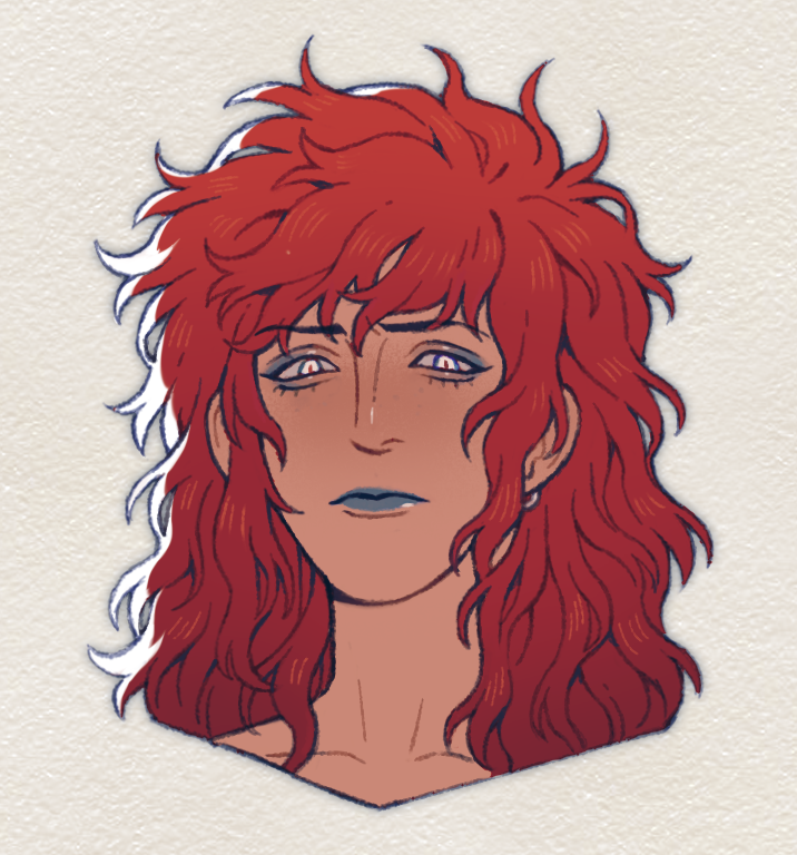dinkydins's tweet photo. Another D&amp;D npc I can now post without spoiling my players! Saga, a blood god cultist who sacrificed her physical body to become a soul-eating blood monster... somehow she's lawful neutral https://t.co/hsbXxZ9yU6
