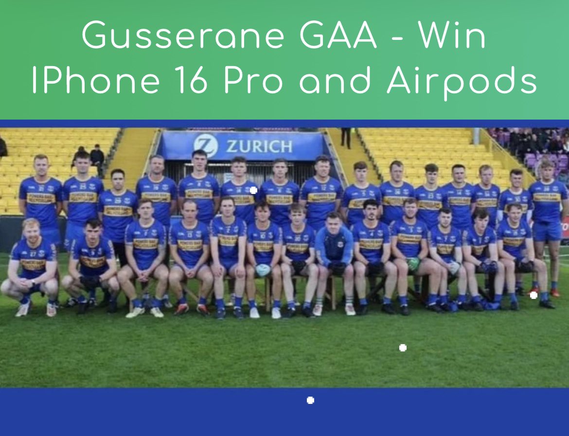 Please support our club raffle.. some great prizes to win just in time for Christmas! 

idonate.ie/raffle/Gussera…