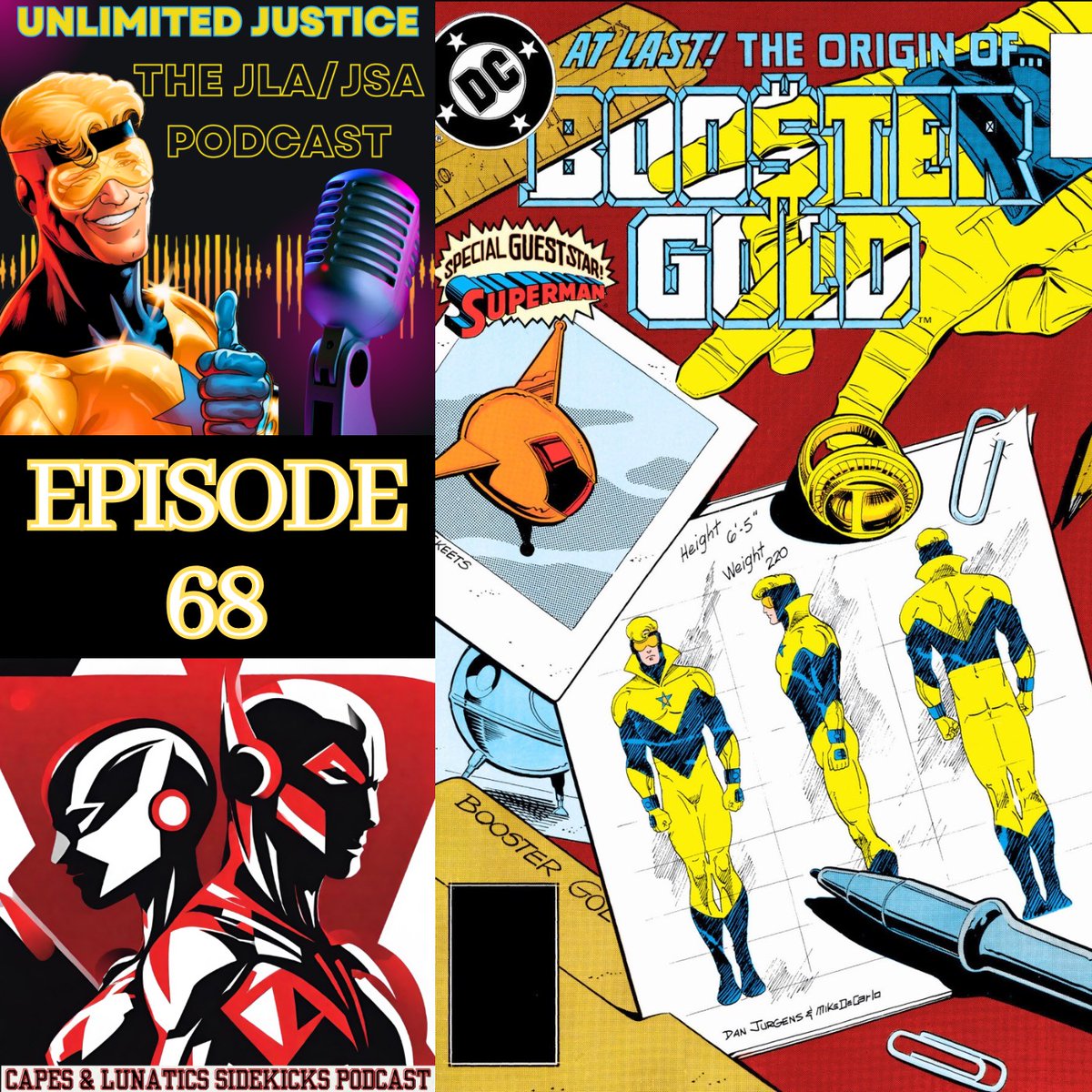 Unlimited Justice: The JLA &amp; JSA Podcast Episode #68  

Phil and Lilith review #BoosterGold #4-#7 featuring #Superman learning the origin of Booster Gold.

🍎 Apple Podcasts: tinyurl.com/y7atpdxk 
🎧 Spotify: tinyurl.com/2spb7n4a 
▶️ YouTube: tinyurl.com/2bpy7569