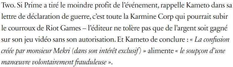 ninjamitte's tweet photo. @MauriceEvrard @KC_Zach08 @VictoriousIG Le vrai problème est ici à mon avis, je comprend pas pourquoi ça en parle pas plus alors que LOL est notre main jeux et qu'il semble qu'on aurait pu se retrouver dans la merde vis à vis de riot à cause de lui. https://t.co/gSfIQAmfpl