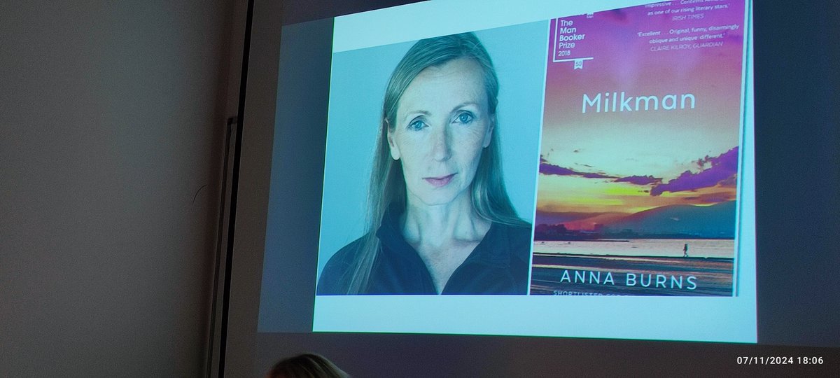 Dis/membering as Re/membering: Strategies of Defamiliarization in Anna Burns's 'Milkman'

Lecture by Dr. Aleksanda Vukotic, 
University of Belgrade 

Irish Studies Research Group, PPCU, Budapest, Thursday, November 7, 2024