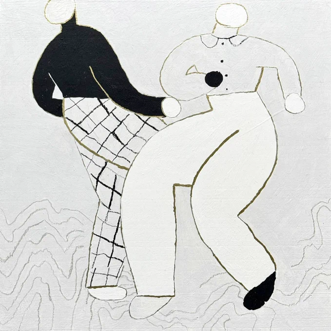 個展「FLOATERS」10日目(〜11/17)です。日曜日までにお越しくださった皆様、本当にありがとうございました引き続き、会場は大阪市中央区平野町の書店FOLK old book storeさん 地下1階です。展示は今週いっぱい、次の日曜日が最終日になります 