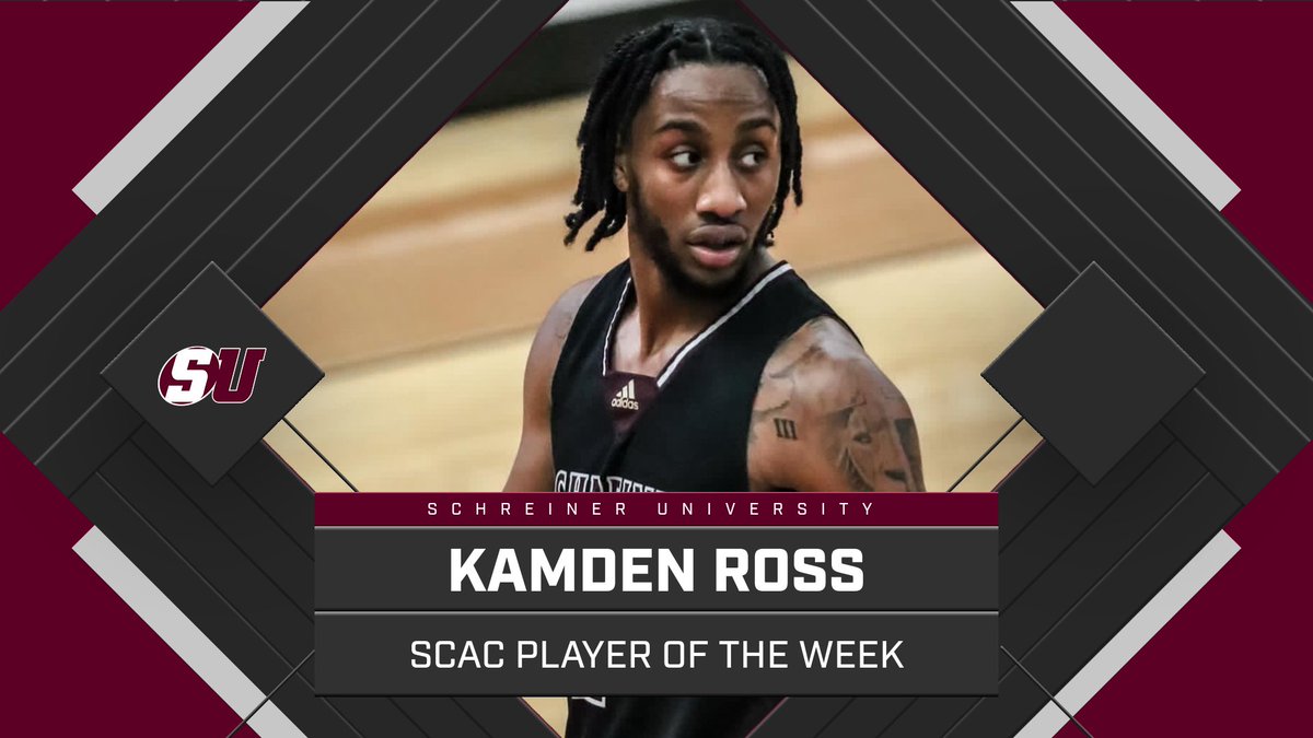 Congratulations to Kamden Ross on being named the SCAC Player of the week!!

scacsports.com/sports/mbkb/20…