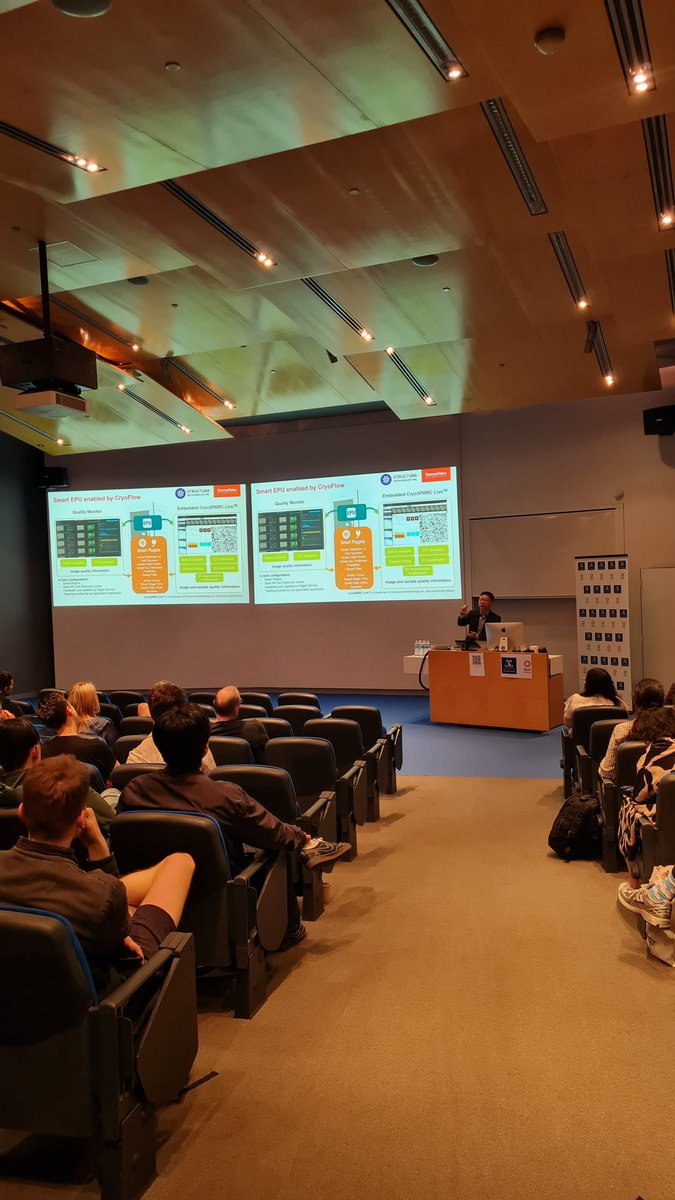 ARC CCeMMP (@ccemmp) on Twitter photo Day 2 of the #CCeMMP Symposium has begun with our industry speaker Dr. Nie Xin <a href="/thermofisher/">Thermo Fisher</a> sharing insights into "New advances in cryo-electron microscopy: from basic research to translational science" 🙌
<a href="/MIPS_Australia/">Monash Institute of Pharmaceutical Sciences</a> <a href="/WEHI_research/">WEHI (Walter and Eliza Hall Institute)</a> <a href="/Bio21Institute/">Bio21 Institute</a> <a href="/MolHorizons/">Molecular Horizons @ UOW</a> <a href="/arc_gov_au/">Australian Research Council</a> Day 2 of the #CCeMMP Symposium has begun with our industry speaker Dr. Nie Xin <a href="/thermofisher/">Thermo Fisher</a> sharing insights into "New advances in cryo-electron microscopy: from basic research to translational science" 🙌
<a href="/MIPS_Australia/">Monash Institute of Pharmaceutical Sciences</a> <a href="/WEHI_research/">WEHI (Walter and Eliza Hall Institute)</a> <a href="/Bio21Institute/">Bio21 Institute</a> <a href="/MolHorizons/">Molecular Horizons @ UOW</a> <a href="/arc_gov_au/">Australian Research Council</a>