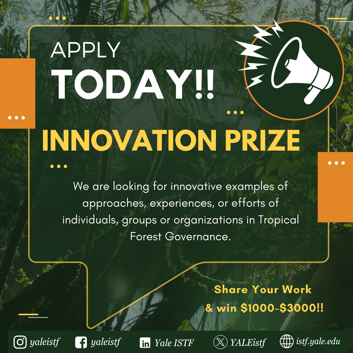 Yale ISTF tweet media