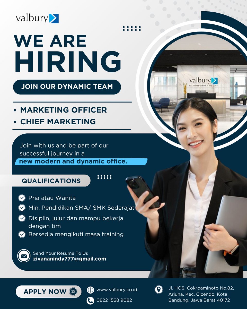 Vioni_apriliaa's tweet image. #lowongankerja #Bandung #lamarankerja #pencarikerja