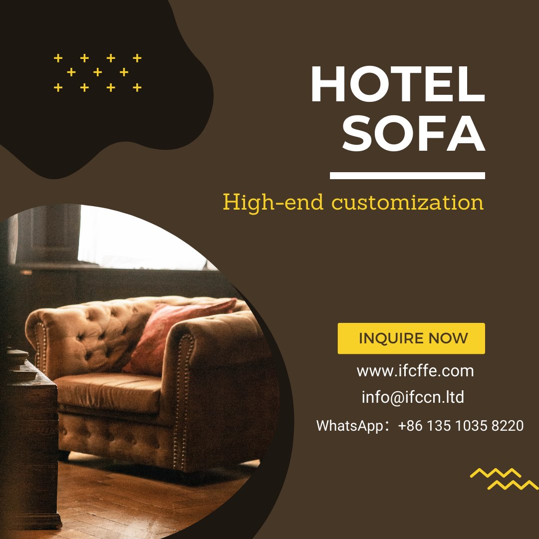 HotelIfc's tweet image. High-end custom hotel sofas that blend comfort and luxury! 💼✨ Carefully crafted with premium materials to elevate every space. #HospitalityDesign #LuxuryFurniture #CustomSofas
ifcffe.com/product-catego…