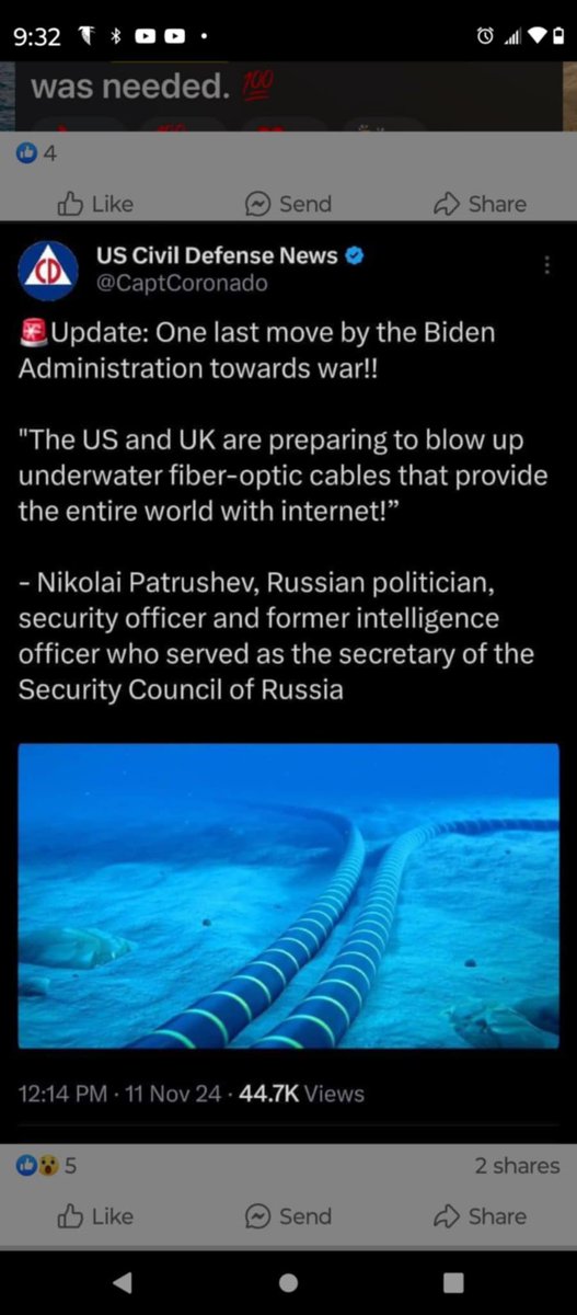 RickT63's tweet image. It is great that Trump is back but keep your eye on the evil still in office. Is there going to be internet outage?
@catturd2