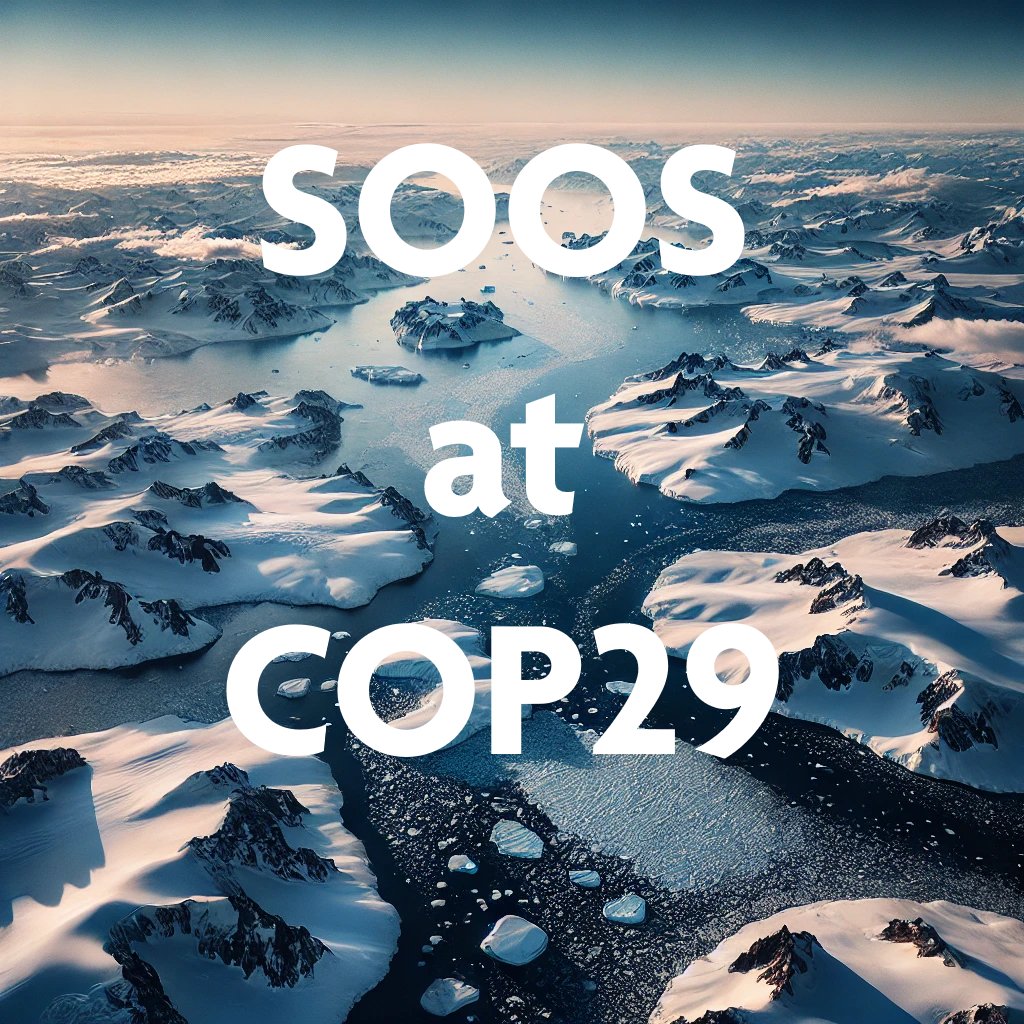 SOOS (@soosocean) on Twitter photo 🌊 At <a href="/COP29_AZ/">COP29 Azerbaijan</a>, the Southern Ocean’s climate impact takes the spotlight! Absorbing vast CO₂ to buffer global warming, it faces threats from warming, acidification, & ice loss.
SOOS unites scientists & policymakers to address key gaps & needs!
🔗Read soos.aq/news/soos-at-c… 🌊 At <a href="/COP29_AZ/">COP29 Azerbaijan</a>, the Southern Ocean’s climate impact takes the spotlight! Absorbing vast CO₂ to buffer global warming, it faces threats from warming, acidification, & ice loss.
SOOS unites scientists & policymakers to address key gaps & needs!
🔗Read soos.aq/news/soos-at-c…