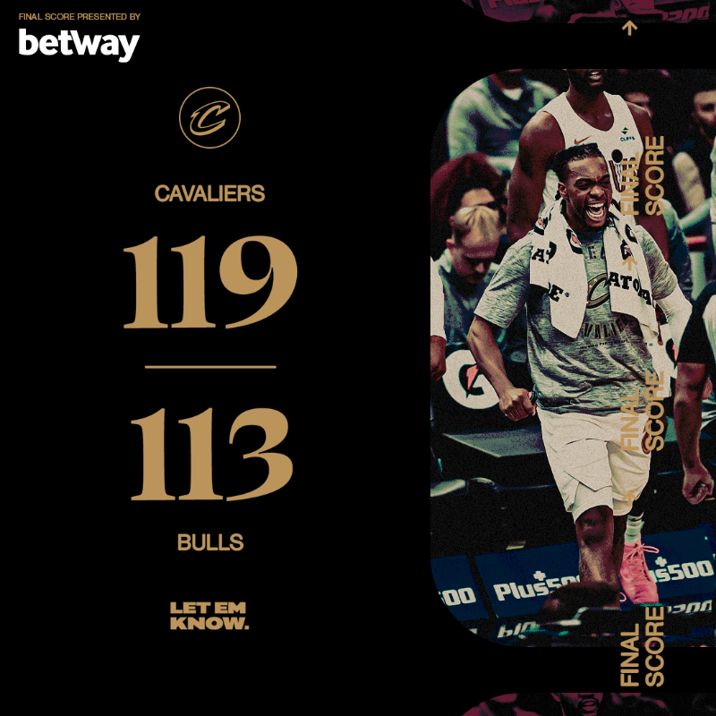 cavs's tweet photo. 12-0.

HIGHLIGHTS &amp; STATS 📊: https://t.co/iEAYiXzwbo

@betwayusa | #LetEmKnow