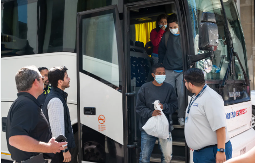 REPORT: 

Buses are stopping at NYC shelters multiple times per day

picking up migrants.... and driving them to Canada, in advance of the Trump migration crackdown. 

We are not prepared for whats coming.