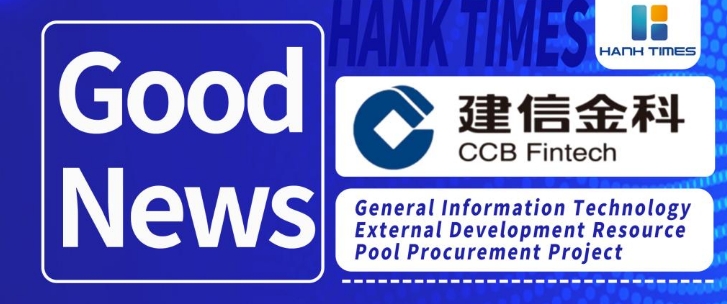 HankTimes's tweet photo. Hank Times has won the bid for the CCB Fintech Universal IT Resource Pool Project! This achievement highlights our tech expertise and marks the beginning of a new chapter in financial technology with CCB. Excited for the journey ahead! https://t.co/9l1bjYhoO7