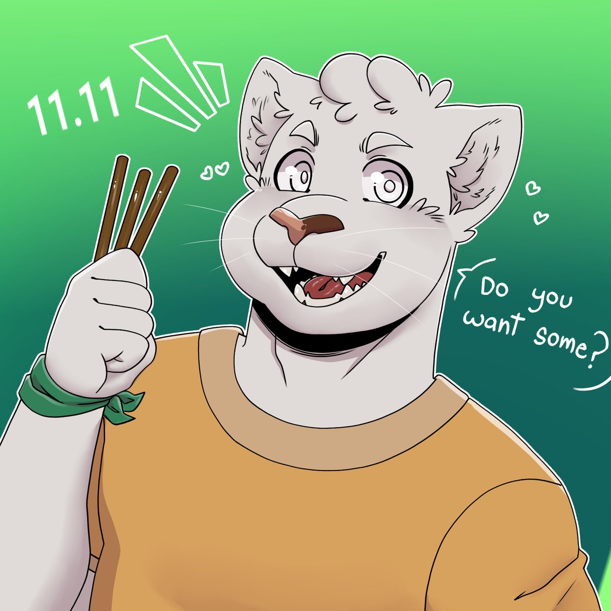 The boy wants too share