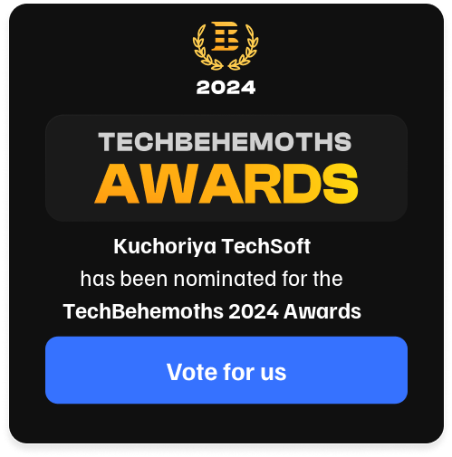 AlexMar36613254's tweet photo. Kuchoriya TechSoft is the 2024 Nominee company in the United States  for its Mobile App Development, ReactJs, and WordPress services. Please  vote via  https://t.co/PjsMZNQKIO  and confirm from the entered email account, too.

Appreciate in advance for this support. https://t.co/jUfQdvn2j0