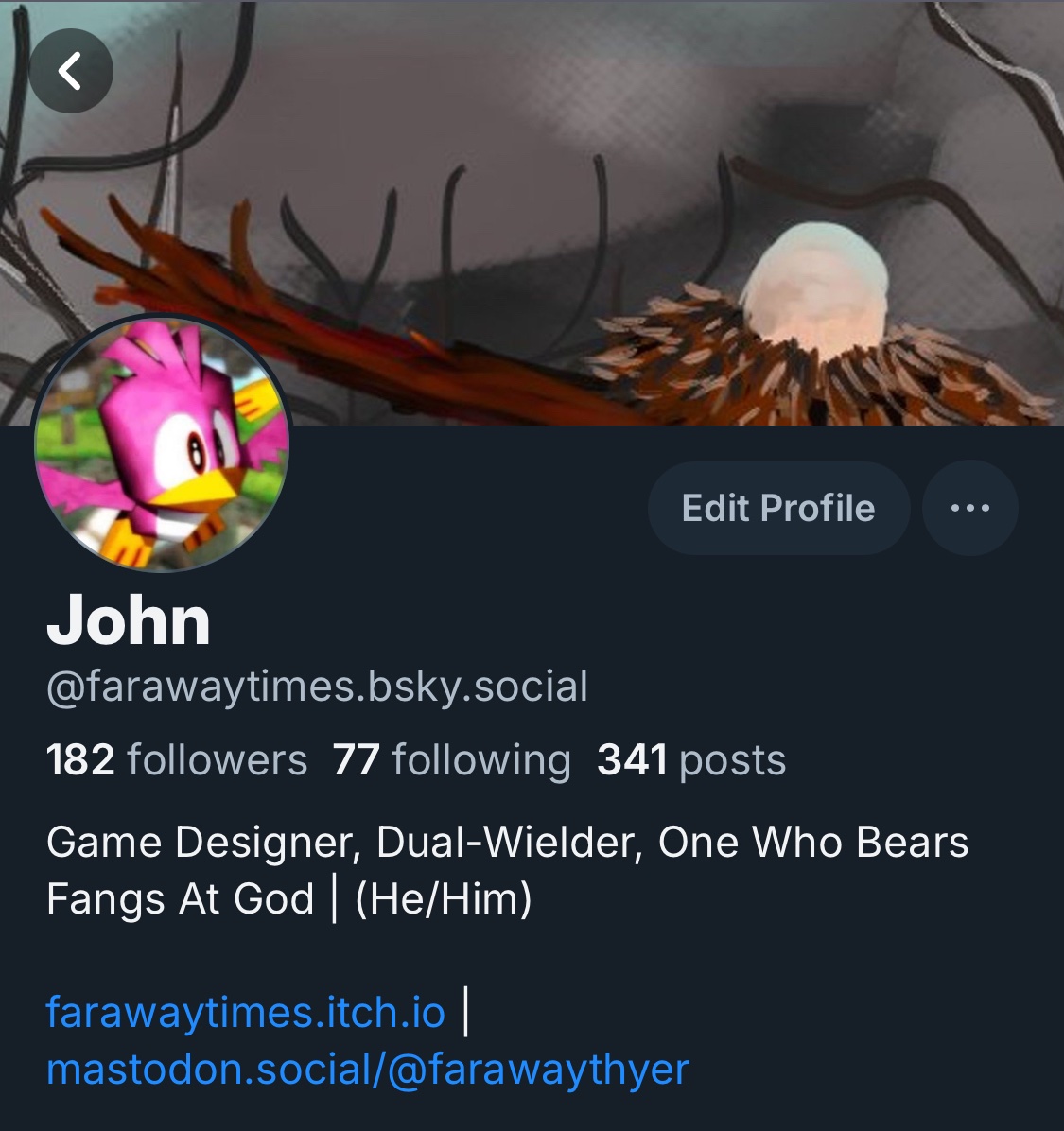 John tweet media
