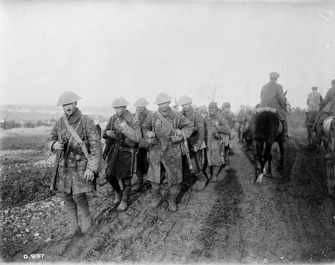 Today in 1916, the Allies abandon the five-month old Somme offensive. The British suffer 420,000 killed, wounded or captured in the 140-day battle while pushing the Germans back just six miles. French losses are 200,000. The Kaiser's forces suffer 440,000 casualties.
