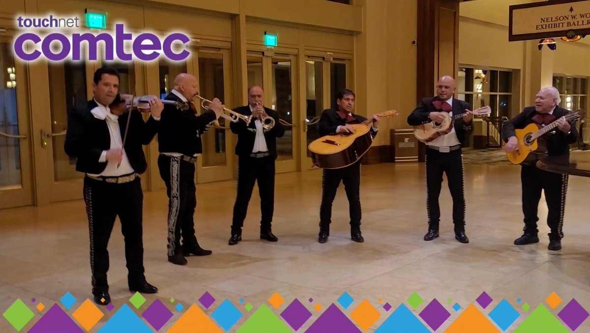 TouchNet's tweet image. The best way to kick off #COMTEC2024 is with good friends and good conversation.