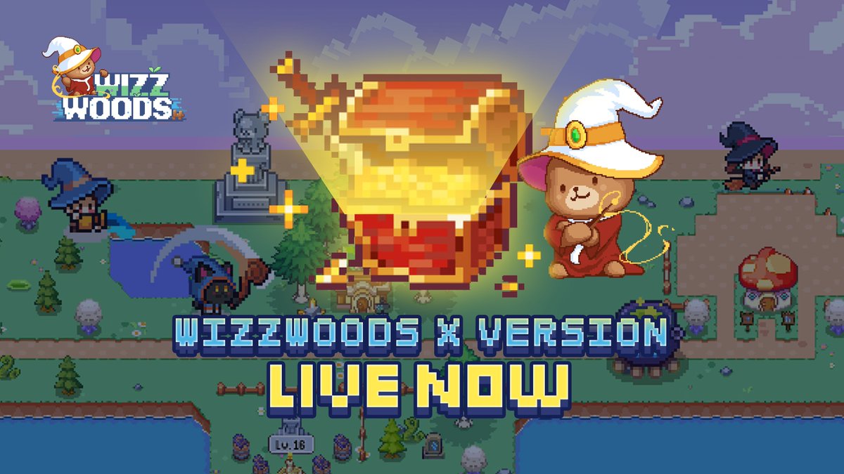 Major developments at Wizzwoods-X Version Release  

1/  We're the first and only Web3 game to break down data barriers between X and Telegram. This groundbreaking integration positions Wizzwoods as a trailblazer in the social gaming space, seamlessly uniting players across