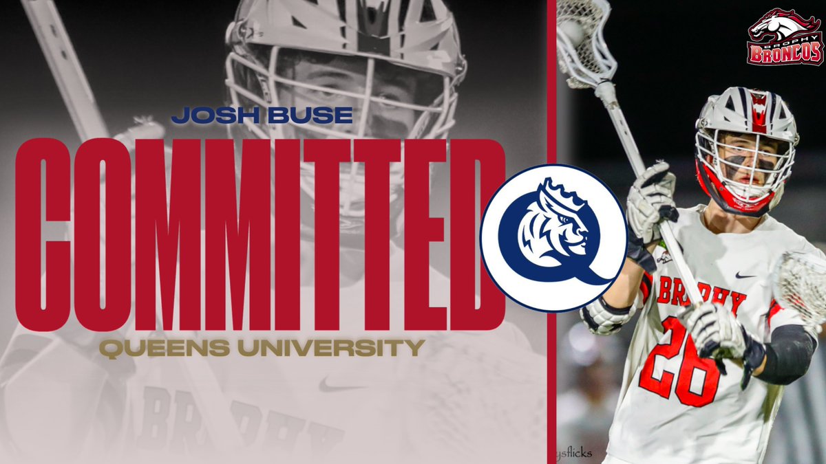 LACROSSE / Brophy senior Josh Buse has committed to playing and attending Queens (N.C.) University. The Lions are a Division I school located in Charlotte, N.C., and play in the Atlantic Sun Conference.

Story: brophyprep.org/news-detail?pk…