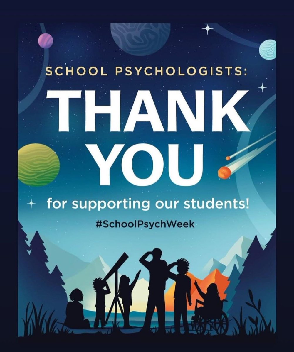 DYK that most school psychologists spend #SchoolPsychWeek thanking themselves and each other? 😂

If you work in a school or know a school psychologist who has made a difference in your child’s life now is a great time to send a note of thanks!