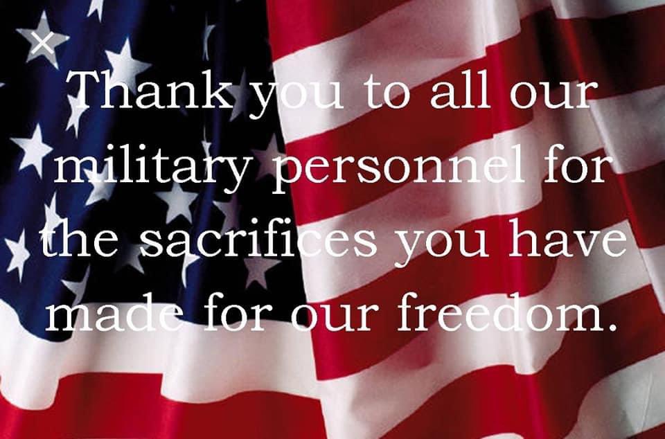 We want to honor all of our veterans today on Veterans Day. Thank you for your service!