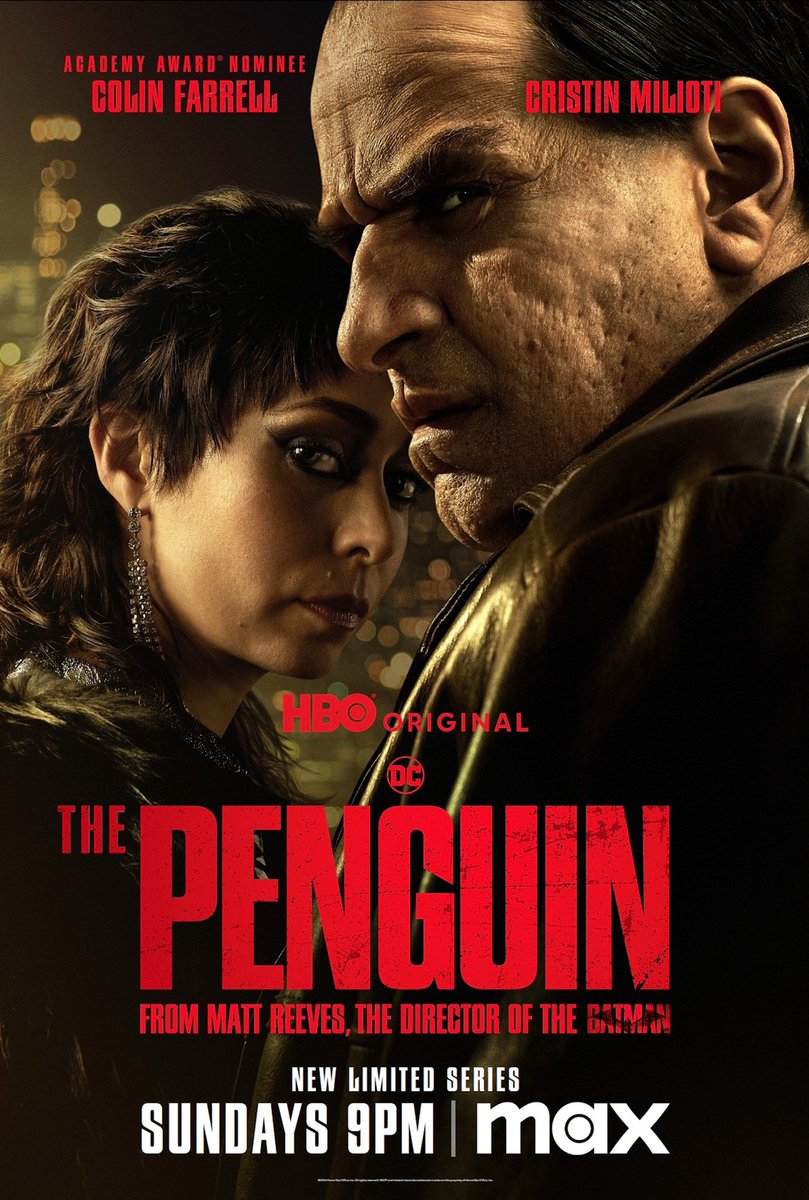 Kash_Collector's tweet photo. The entire series The Penguin is spectacular. Every aspect of it is brilliant. You forget your watching a tie-in series to a future Batman movie because the character are developed so well. I actually like more than The Batman film. https://t.co/DqrVbPo6MO
