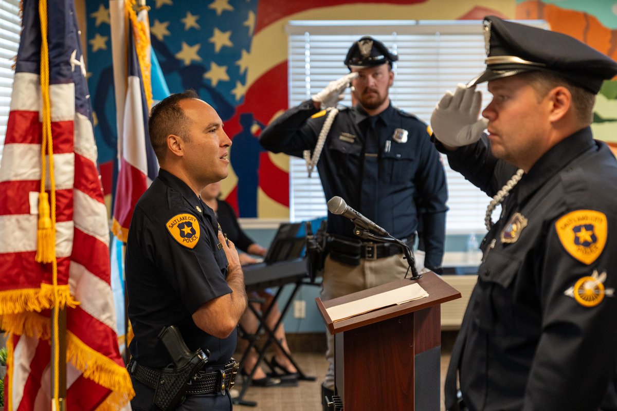 I had the honor of celebrating Veterans Day with those who have served. 

It’s important we never forget the work of our veterans. 

Our country is stronger — and freedom and democracy is preserved because of their many sacrifices.

#SLC #SLCPD #SaltLakeCity