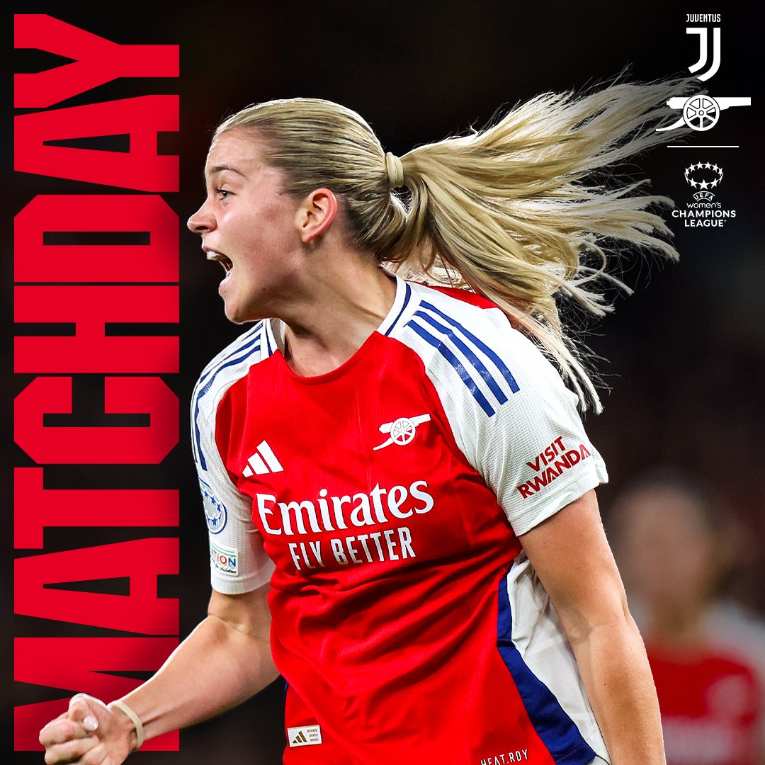 Arsenal Women (@arsenalwfc) on Twitter photo 🔴 𝗠𝗔𝗧𝗖𝗛𝘿𝘼𝙔 ⚪️
🆚 Juventus
⏰ 5:45pm (UK)
🏆 <a href="/UWCL/">UEFA Women’s Champions League</a>
🏟️ Stadio Comunale Vittorio Pozzo Lamarmora 🔴 𝗠𝗔𝗧𝗖𝗛𝘿𝘼𝙔 ⚪️
🆚 Juventus
⏰ 5:45pm (UK)
🏆 <a href="/UWCL/">UEFA Women’s Champions League</a>
🏟️ Stadio Comunale Vittorio Pozzo Lamarmora