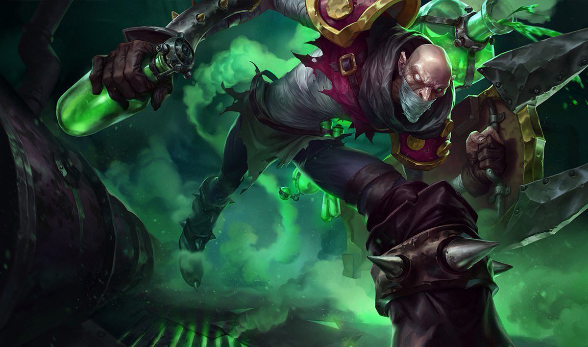 「ARAM Singed  P speed reduced from 25% to」|Spideraxeのイラスト