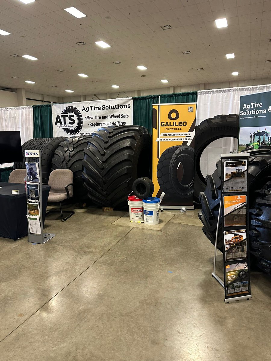 🚨 Exciting News! 🚨 Galileo will be at the Willamette Valley Ag Show from Nov 12-14 in Albany, OR! We’re thrilled to showcase our innovative tires and connect with you at Ag Tire Solutions booth #75🛞

#WillametteValleyAgShow #GalileoTires #InnovativeTires