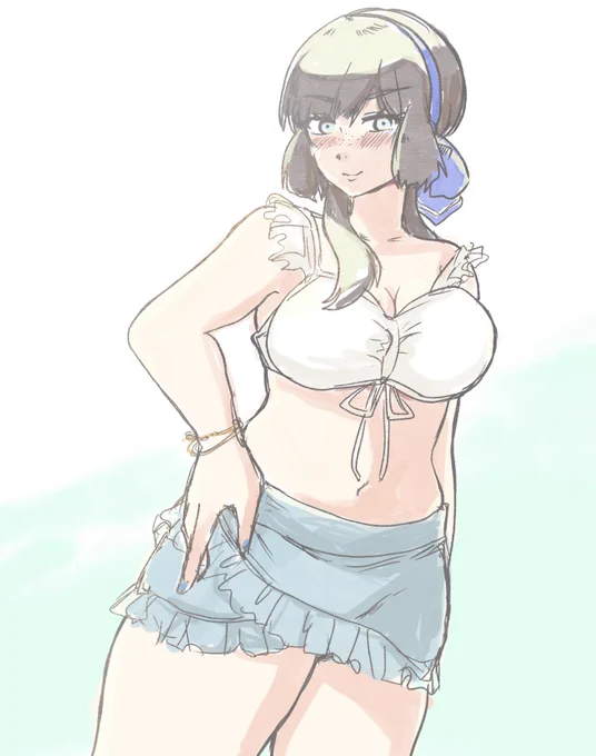 第一次モガショックを受けた時のイラスト。 