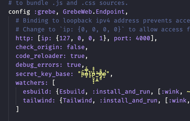 ifthenalex's tweet photo. Pro tip: save space in your configs by using diacritics for your session keys. 

#myelixirstatus https://t.co/6isEJ6WCW9