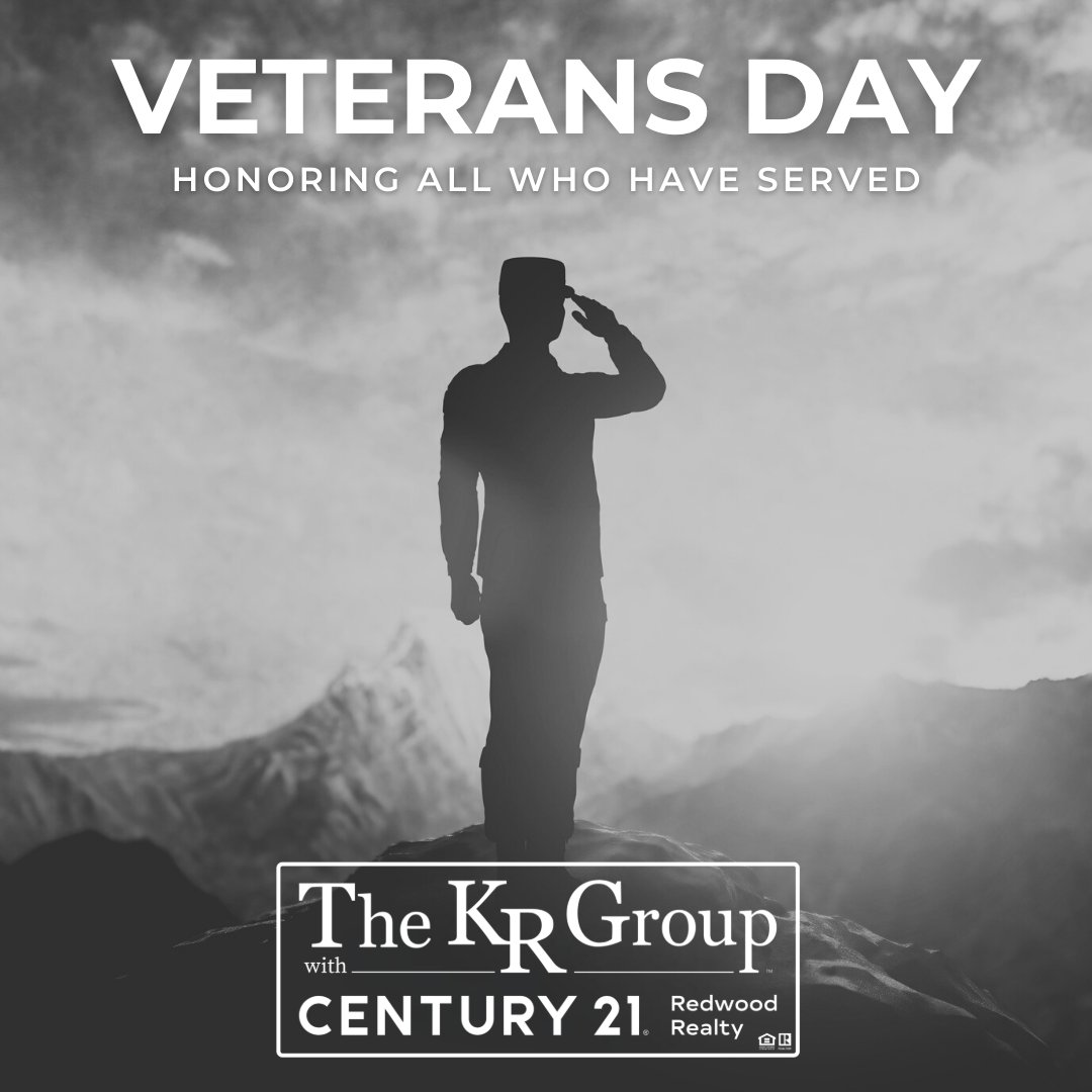 RealtorDRouse's tweet image. Saluting Our Heroes – Thank you to all veterans from TSaluting Our Heroes! 🫡 The KR Group honors your bravery and dedication. Wishing everyone a meaningful Veterans Day. 🇺🇸
#VeteransDay #TheKRGroup #CENTURY21Redwood