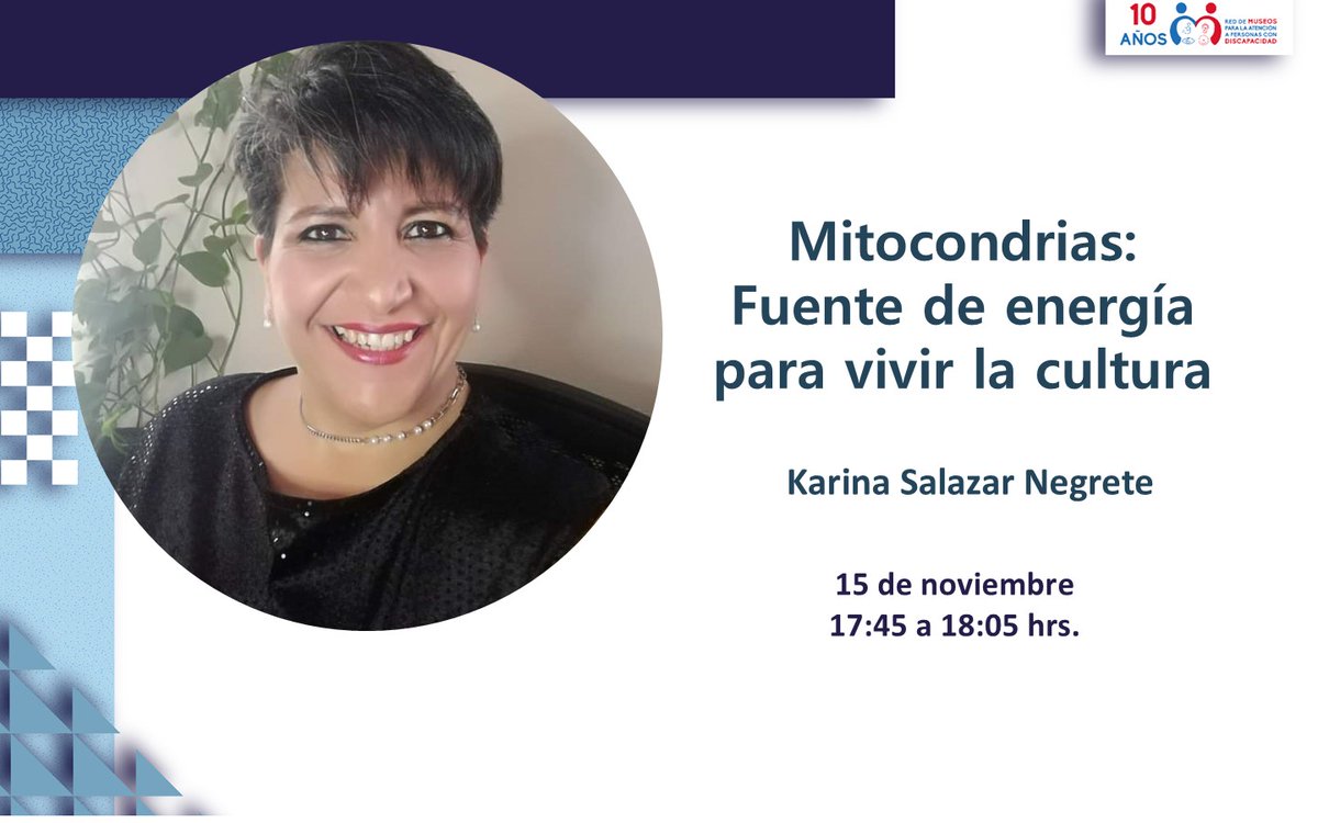 También nos acompaña <a href="/fundataiyariac/">Fundación Taiyari</a>  en voz de Karina Salazar Negrete para hablarnos de "Mitocondrias: fuente de energía para vivir la cultura", ella se presenta a las 17:45 horas.