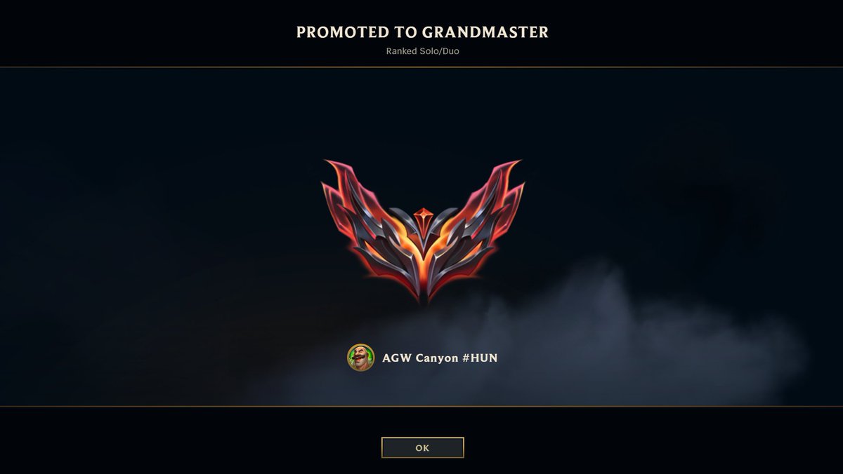 Early season gm secured. Hopefully next chall.😆