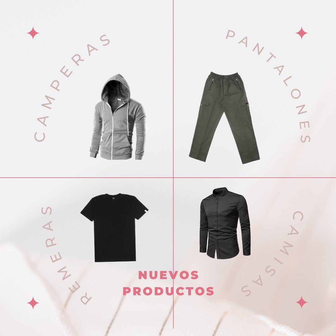 TiendaUnica_On's tweet photo. ¡Encuentra el look que va contigo y estrena calidad!
Estilo que habla de ti, en cada detalle. Combina y crea un outfit que marca tendencia. Visítanos hoy mismo y descubre lo nuevo. #EstiloExclusivo #NuevasLlegadas
#TiendaÚnica https://t.co/KJ7Pn8R8s0