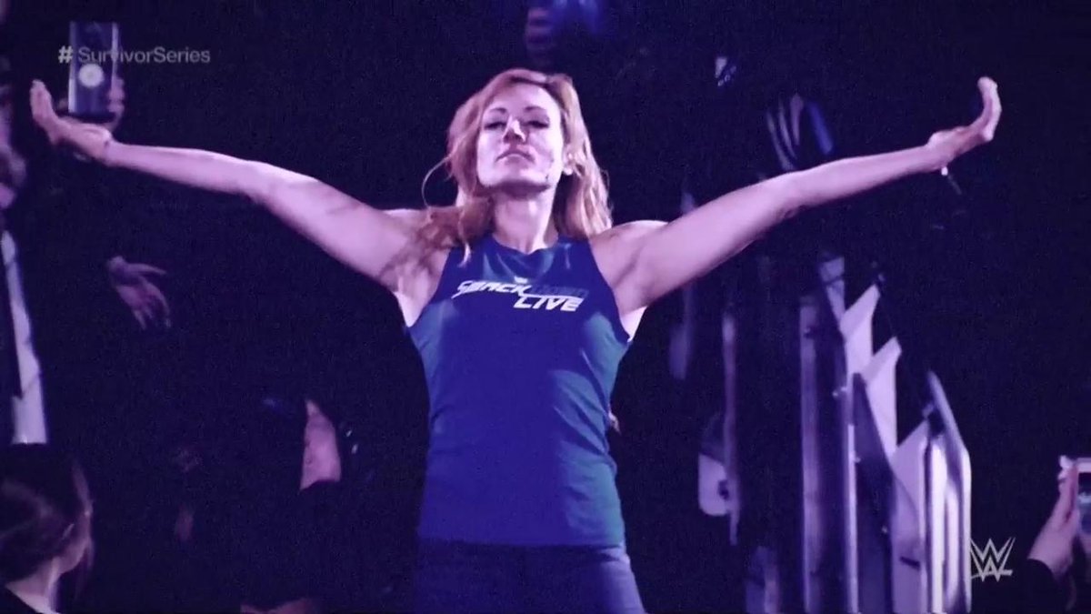 steviebreech's tweet image. Becky 11:12 #SDLive #SurvivorSeries youtu.be/Y5ZYjEjbvSM