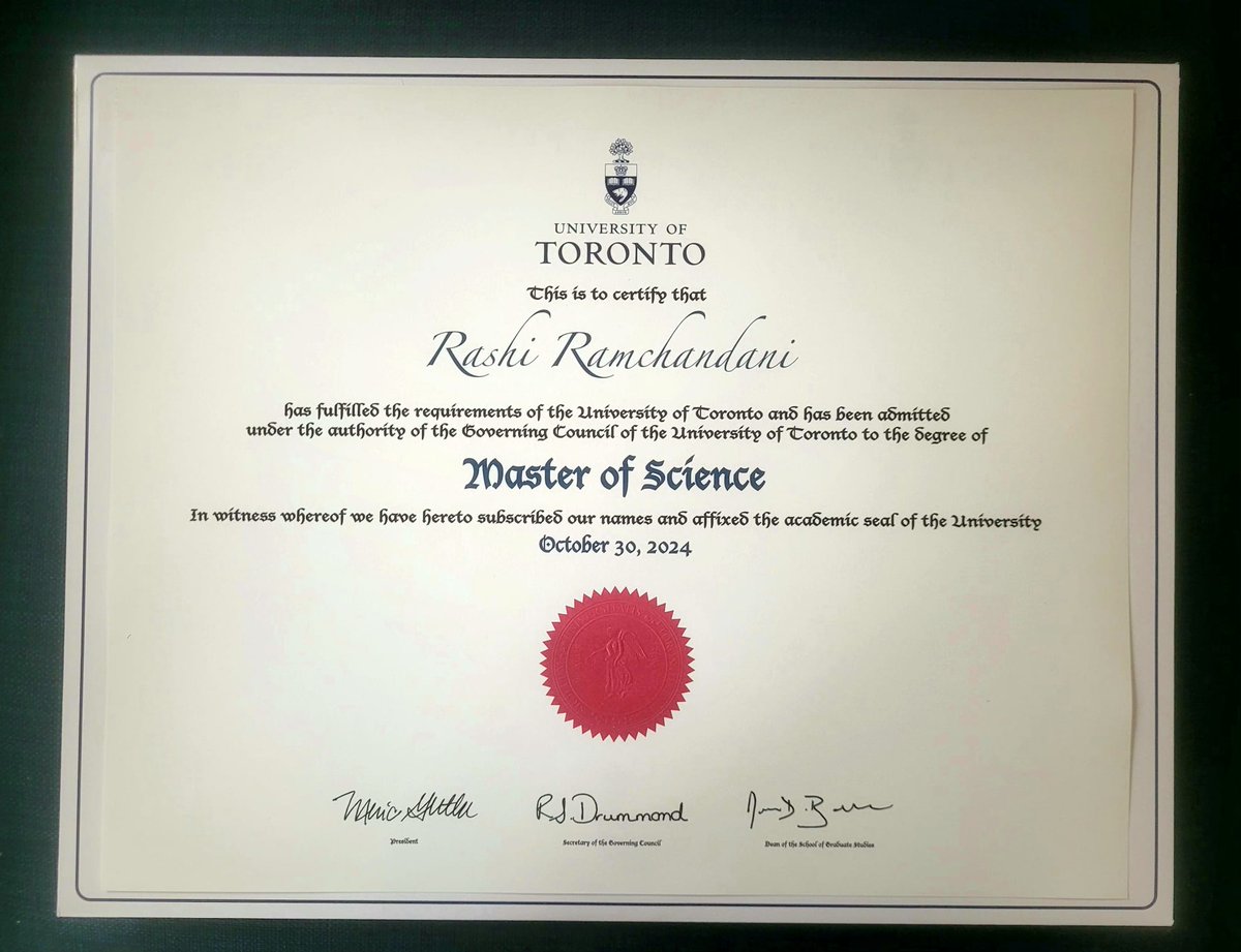 Look what came in today! Thank you to <a href="/abisriharan/">abisriharan</a> , Dr. Ratnapalan and all of the professors <a href="/ihpmeuoft/">IHPME</a>
SLI program who take time to mould budding healthcare leaders. Huge thanks to my supervisors Dr. Lisa Caulley, <a href="/DrTonyEskander/">Antoine Eskander MD ScM</a>, and <a href="/jennifersiu06/">Jennifer Siu MD MPH</a> for their mentorship 🎉