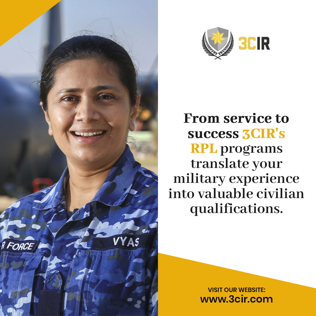 3CIR1's tweet image. At 3CIR, we honour the dedication and service of our veterans by providing specialised Recognition of Prior Learning (RPL) programs..

Training and assessment delivered under a third-party arrangement with Asset College (RTO31718).

#CyberSecurityCertification #DigitalEraDefender