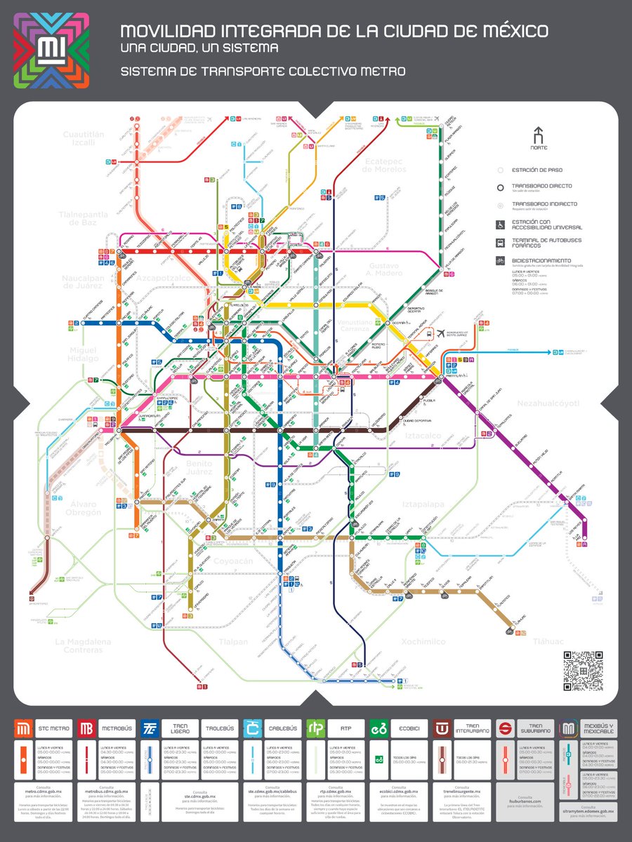 SntVTC's tweet image. ¡Al fin se encuentra en digital el nuevo mapa de la #MovilidadIntegrada de la #CDMX! El mismo impreso para las estaciones del #Cablebús Línea 3, recientemente inaugurado, ya se encuentra en digital en la página de la #SEMOVI. ¿Qué opinas de todos los cambios? Los leo 👀