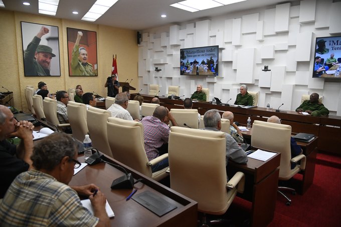 Foto tomada de @PresidenciaCuba