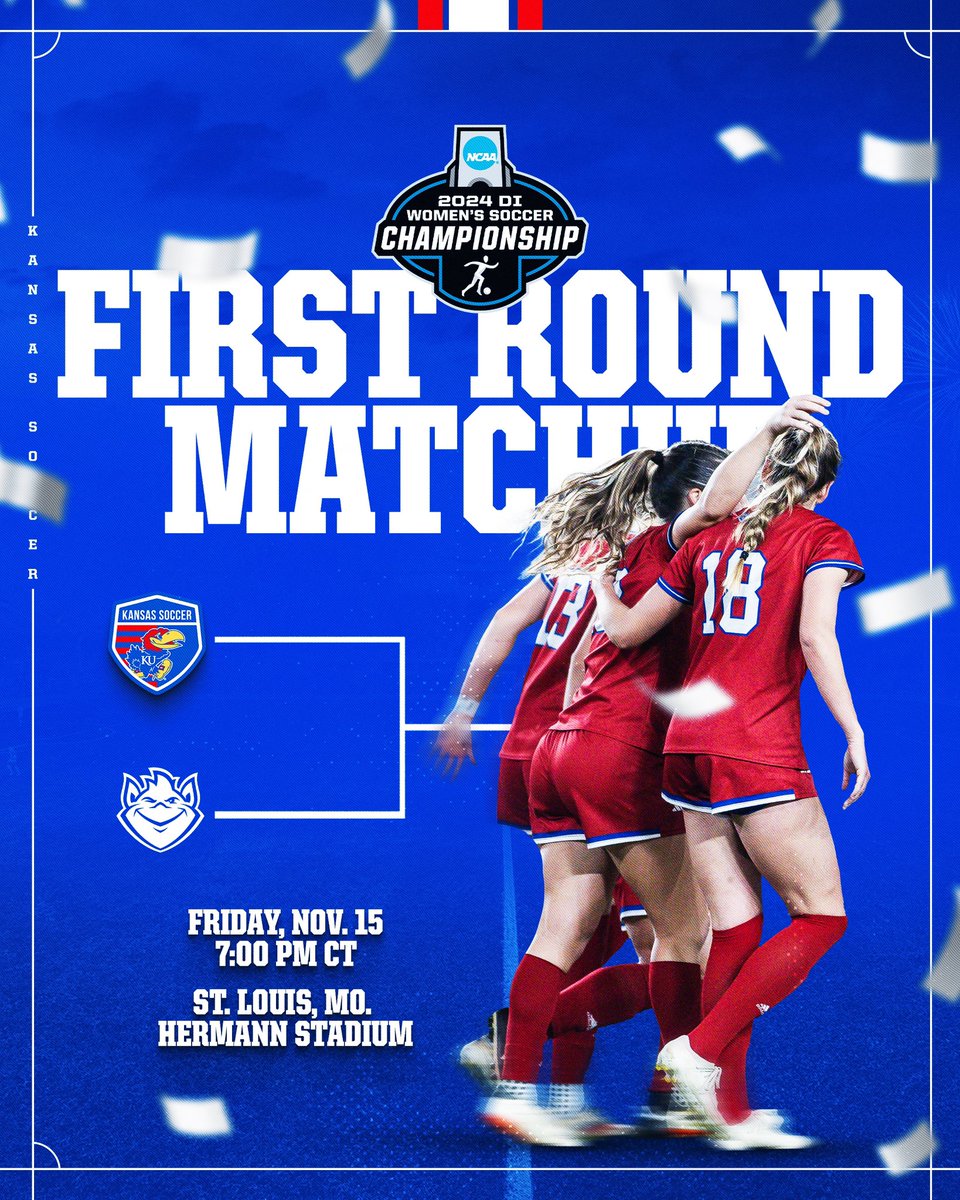 Mark your calendars 🗓️

🆚 Saint Louis
📍 St. Louis, Mo. 
⏰ 7:00 p.m. CT
🎟️ bit.ly/TicketsAtSLU

#RockChalk