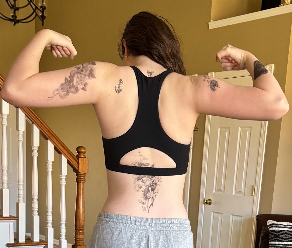 SPGNation1's tweet photo. Excited to hear about Allie’s 1st day of SEP HS… with 15 lbs more muscle than this summer… bigger… faster… stronger! https://t.co/xdosqN0AeS