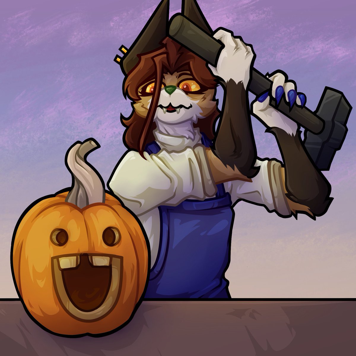it's officially NOVEMBER time to kill your pumpkins with hammers