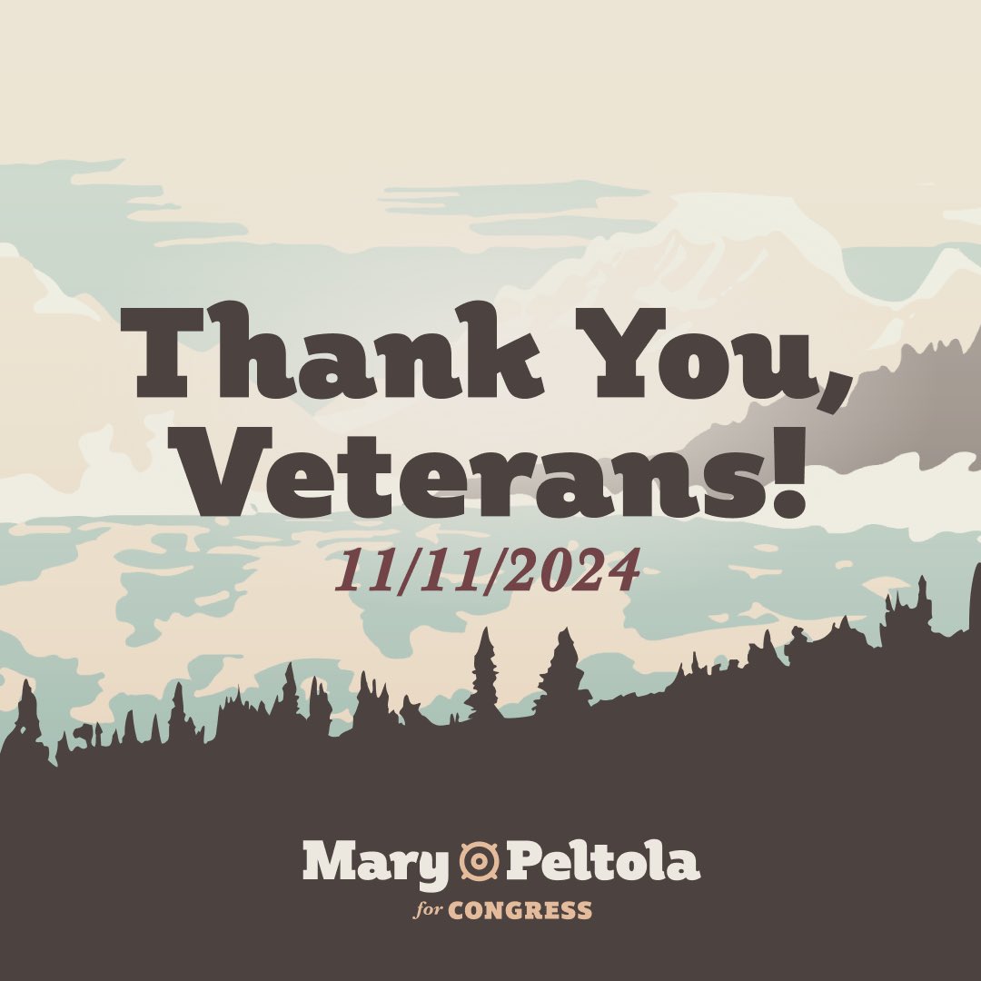 Thank you to all of the veterans who have put their lives on the line for our fish, family, and critically, freedom. Without them, we couldn’t hope to have the world that we have today. Their contributions have made our state and country safer and better off, and I couldn’t