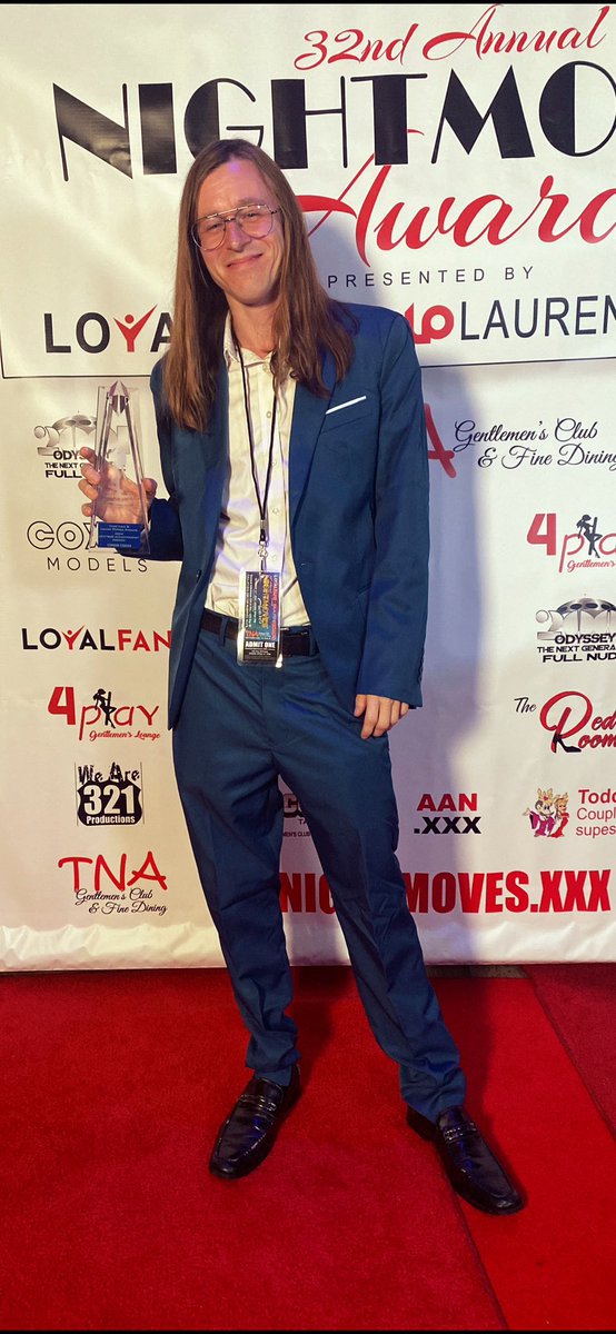 HUGE thank you to <a href="/NightMovesShow/">NightMoves Magazine</a> for the Lifetime Achievement Award!